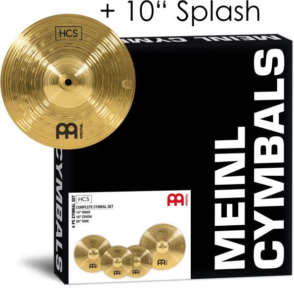 Meinl HCS Complete Cymbal Set-Up - 14