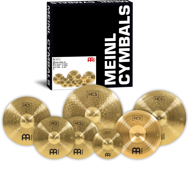 Meinl HCS Super Cymbal Set - Quantity: 6 Cymbals