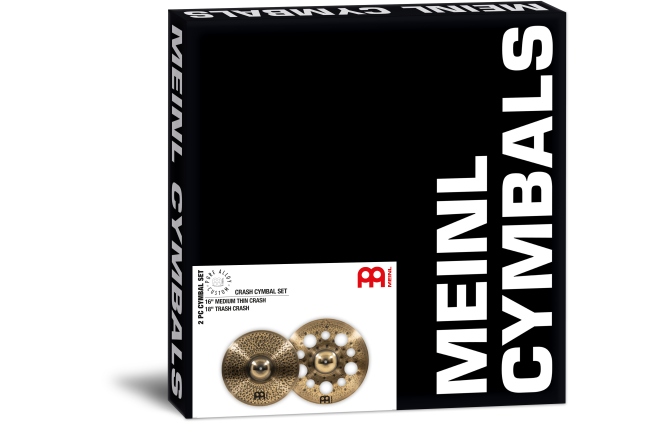 Set cinele Meinl Pure Alloy Custom Crash Set - PAC16MTC/PAC18TRC