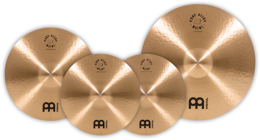 Meinl Pure Alloy Cymbal Set - 14” / 16” / 20”