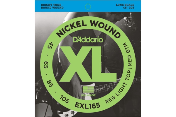 Daddario EXL165 Custom Light 45-105