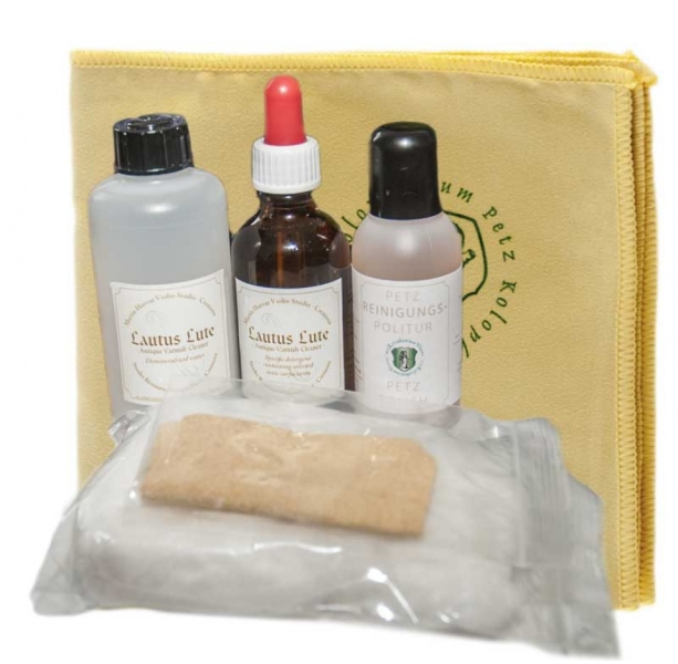 Lautus Lute Antique Varnish Cleaner Set