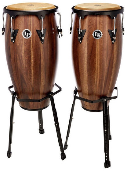 Set conga Latin Percussion Conga Set Aspire Walnut