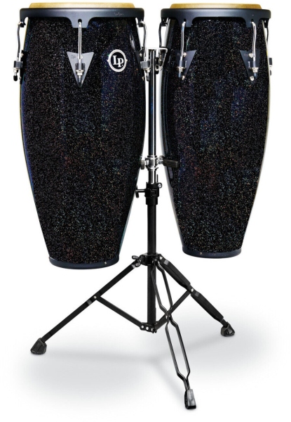 Latin Percussion Santana Conga Set Aspire Black Magic
