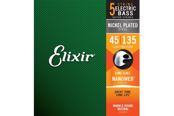 Nanoweb Light-Medium 5-string (45-135) 14207 Nanoweb Light-Medium 5-string (45-135) 14207