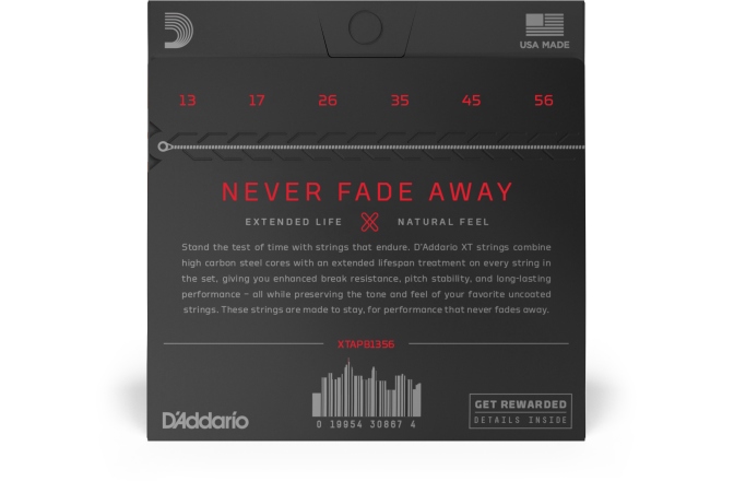 Set corzi chitară acustică Daddario XT Acoustic PB 13-56 Medium