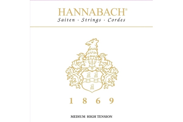 Hannabach 1869 Carbon/Gold MHT Set