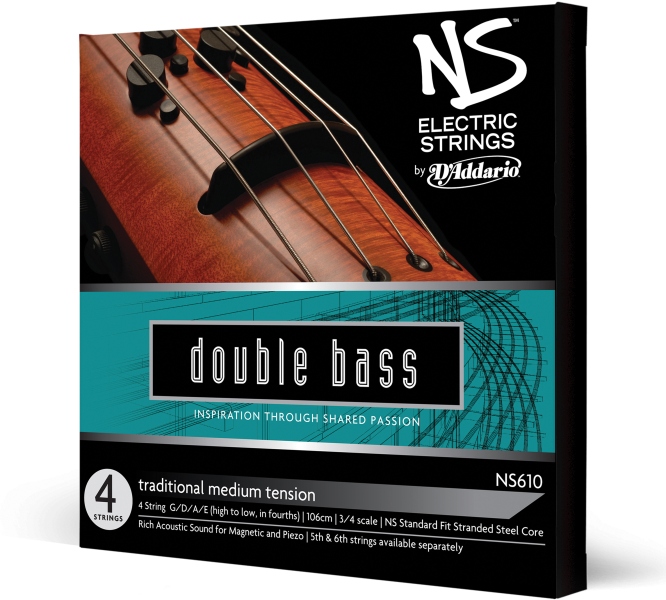 Daddario NS Electric Traditional Bass String Set 3/4 Scale MT