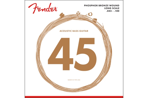 8060 Acoustic Bass Strings Phosphor Bronze Long Scale .45-.100 Gauges