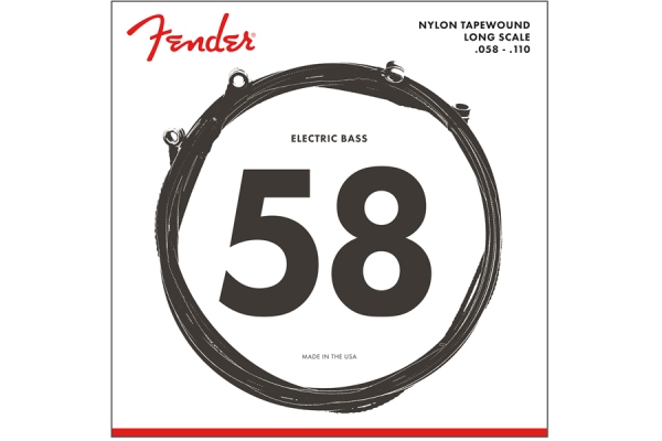 9120 Bass Strings Nylon Tapewound .058-.110 Gauge