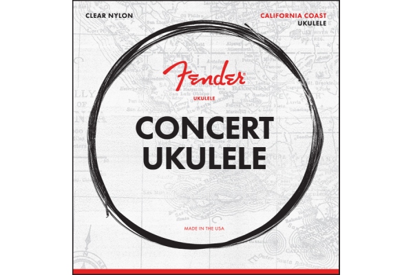 Fender Concert Ukulele Strings Set of Four