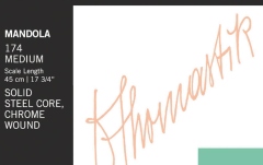 Set corzi mandolă Thomastik corzi Mandola Set soft