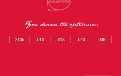 Set corzi mandolina Optima Mandolin Chrome-Nickel 2105