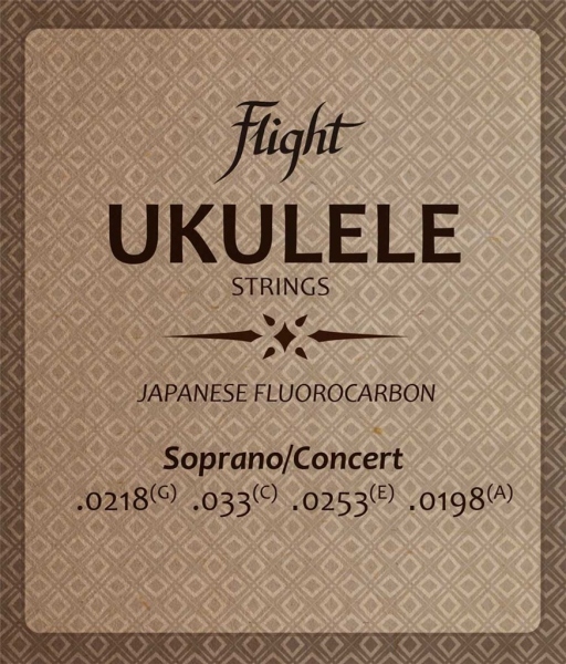 Flight Flurocarbon Ukulele Strings Soprano/Concert