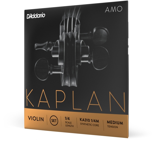 Daddario Kaplan Amo Violin String Set 1/4 Scale MT