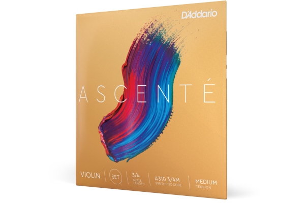 Ascenté Violin String Set 3/4 Scale MT
