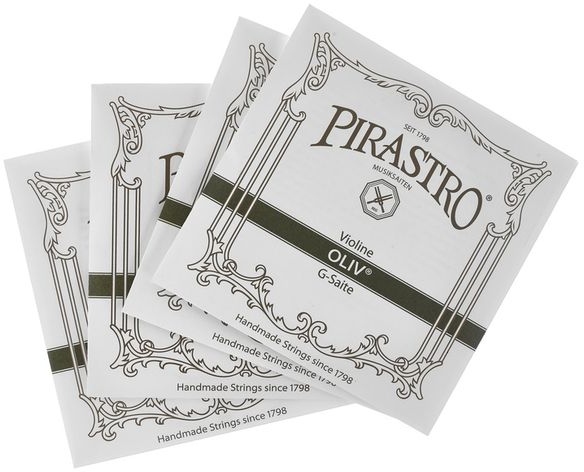 Pirastro Oliv Violin Set 4/4 Medium E-Loop