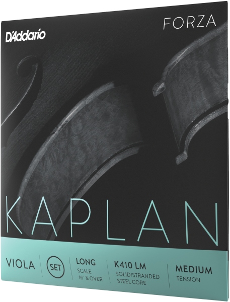 Daddario Kaplan Forza Viola String Set Long Scale MT