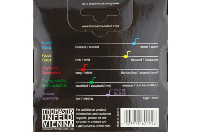 Set corzi viola 4/4 Thomastik VIS200 Vision Solo Viola