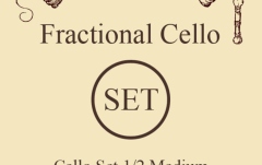 Set corzi violoncel 1/2 Larsen Cello 1/2 Medium