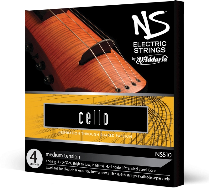 Daddario NS Electric Cello String Set 4/4 Scale MT