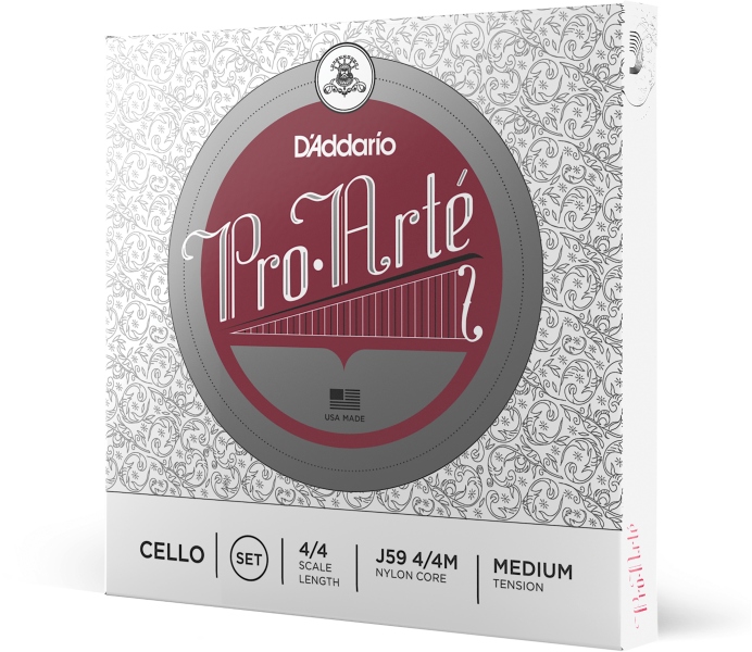 Daddario Pro-Arte Cello String Set 4/4 Scale MT