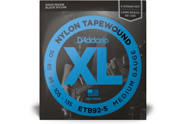 Nylon Tapewound 50-135 Long Scale