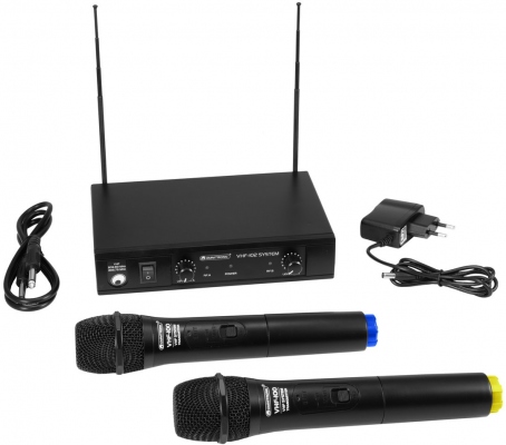 Omnitronic VHF-102 Wireless Mic System 214.35/201.60MHz