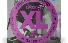 Set de 7 corzi Daddario EXL120-7 Super Light 9-54