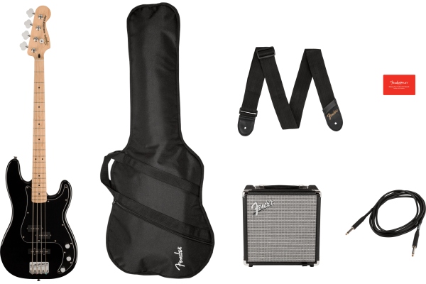 Affinity Precision Bass PJ MN Pack - Black Affinity Precision Bass PJ MN Pack - Black