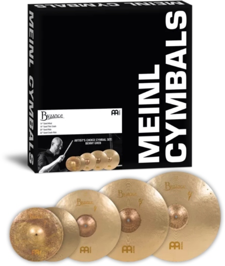 Meinl Byzance Artist's Choice Set Benny Greb A-CS3