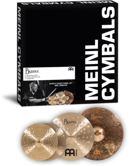 Meinl Byzance Artist's Choice Set: Mike Johnston A-CS6