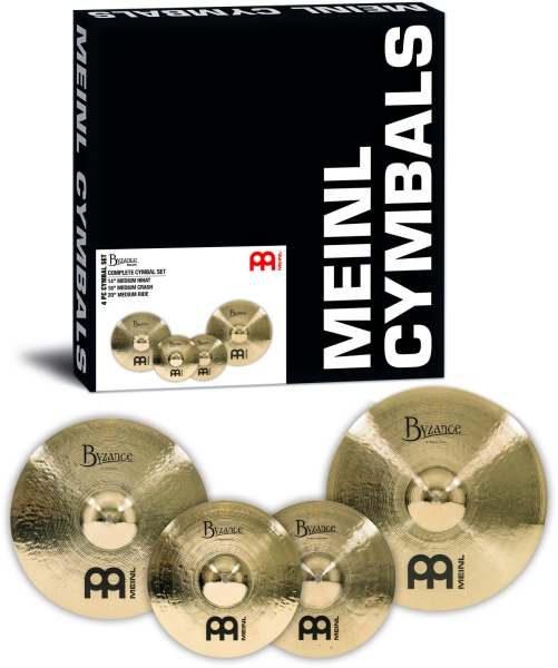 Meinl Byzance Brilliant Complete Cymbal Set BB-CS1