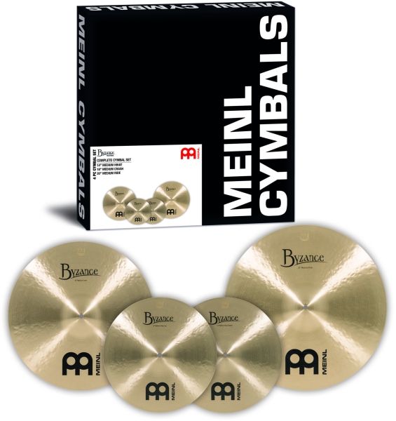 Meinl Byzance Traditional Complete Cymbal Set BT-CS1