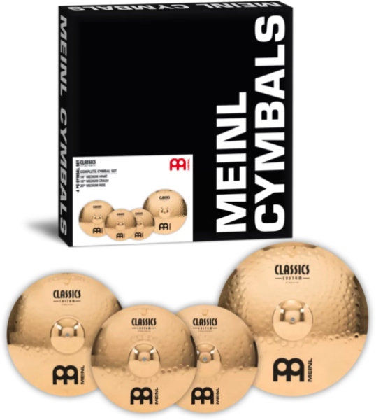Meinl Classics Custom Brilliant Complete Cymbal Set CC-CS1