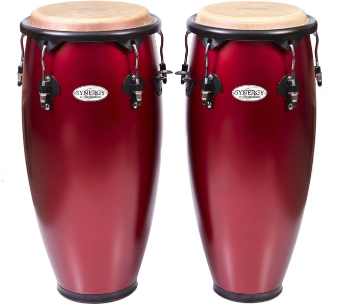 Toca Conga matte racing red set 2300RRD