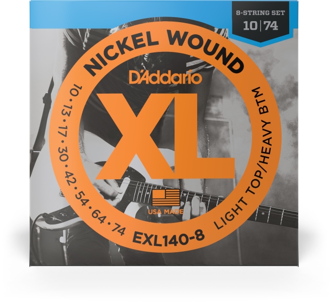 Daddario EXL140-8 10-74