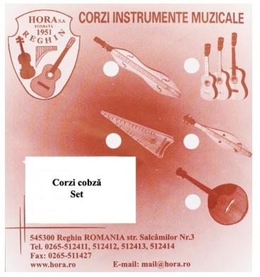 Set de corzi pentru cobza Hora Reghin Set corzi cobza