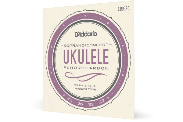 Daddario EJ99SC Soprano/Concert Ukulele