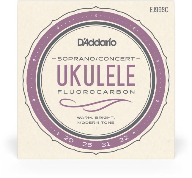 Daddario EJ99SC Soprano/Concert Ukulele