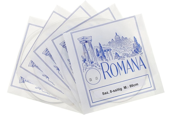 Romana Long Neck Satz Baglama String Set Romana Long Neck Satz Baglama String Set