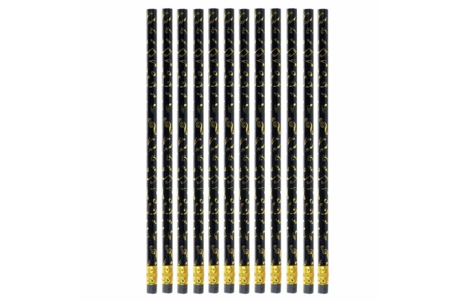 Set de creioane Agifty Pencil Gold Set Of 12