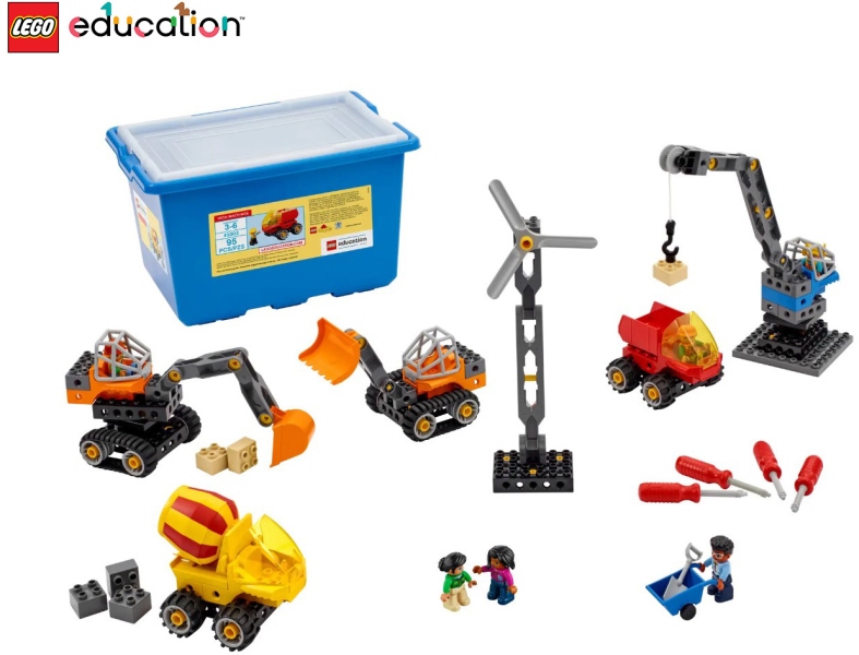 LEGO 45002  Set de mașini tehnice 3-6 ani