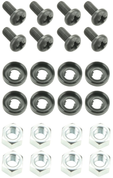 Adam Hall Rack  Set 2U 5924 M6