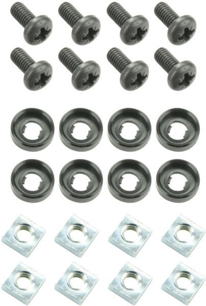 Adam Hall Rack Set 2U 5925 M6
