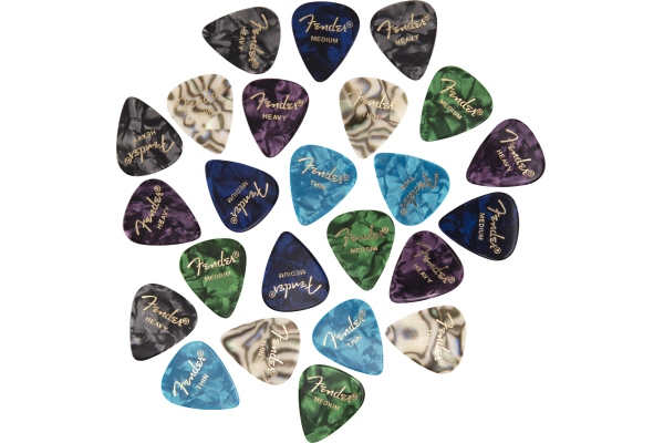 351 Shape Premium Picks -24 Count Pack Multi-Color