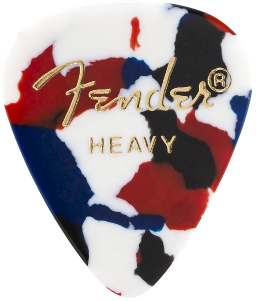 Fender Classic Celluloid Confetti 351 Shape Heavy 144 Count