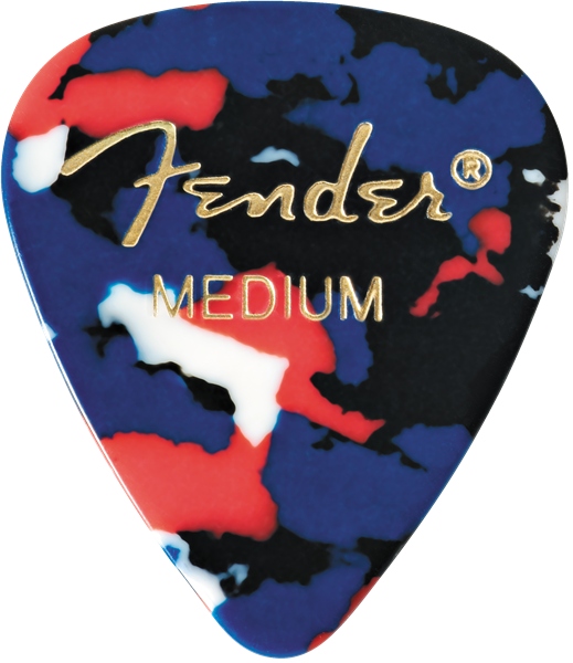 Fender Classic Celluloid Confetti 351 Shape Medium 144 Count