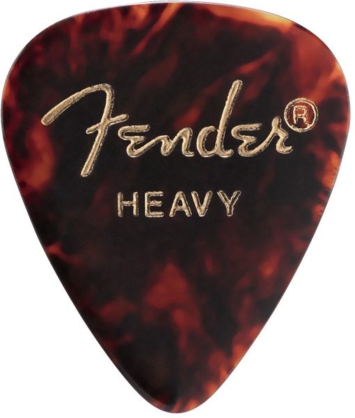 Fender Classic Celluloid Tortoise Shell 351 Shape Heavy 144 Count