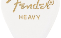 Set de pene Fender Classic Celluloid White 351 Shape Heavy 144 Count